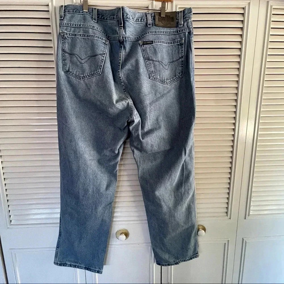 Harley Davidson Light Blue Jeans Men size 42x30 Made in USA - Picture 5 of 16